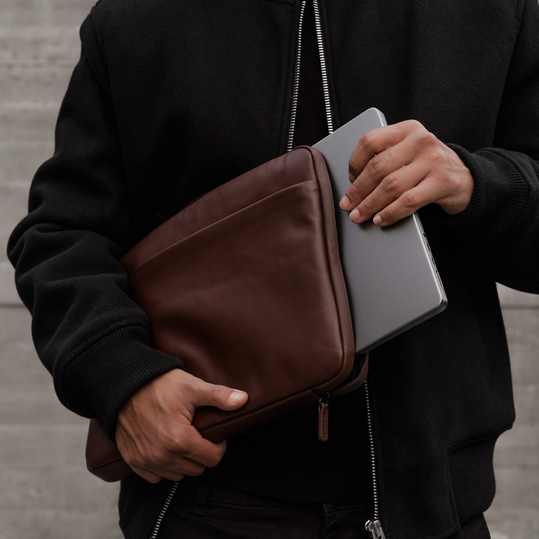 Leather Edition - MacBook Pro/Air Case (Bag) 14"/13"